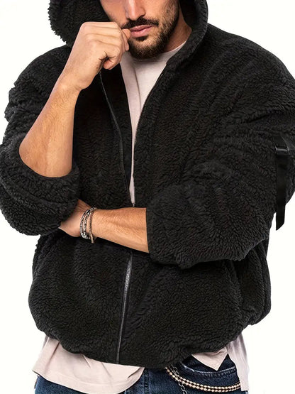 Hugo Men's Teddy Jacket | Cozy Plush Fabric 8