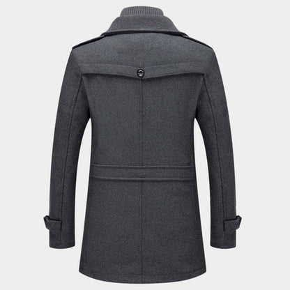 Hugo Men's Trench Coat | Thermal Lining, Windproof 5