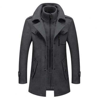 Hugo Men's Trench Coat | Thermal Lining, Windproof 6