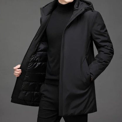 Hugo Men's Winter Jacket | Waterproof, Warm Fleece Lining 4