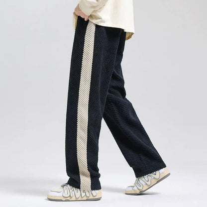 Hype Men's Joggers | Soft Corduroy with Waffle Knit 4