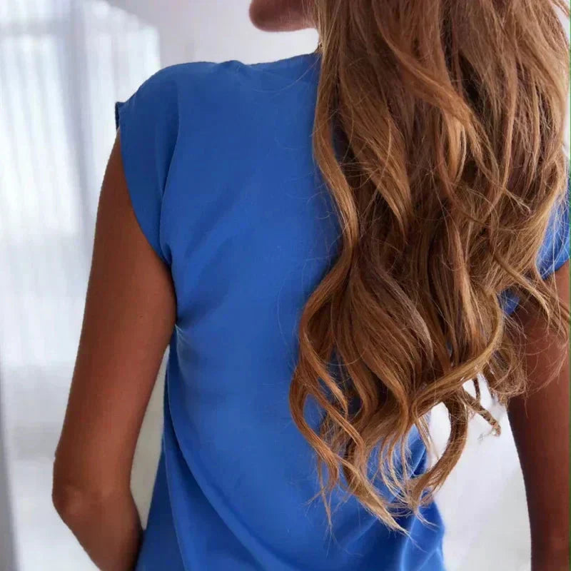 IVANNA | Minimalist Sleeveless Top with V-Neck 8