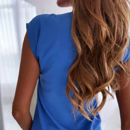 IVANNA | Minimalist Sleeveless Top with V-Neck 8