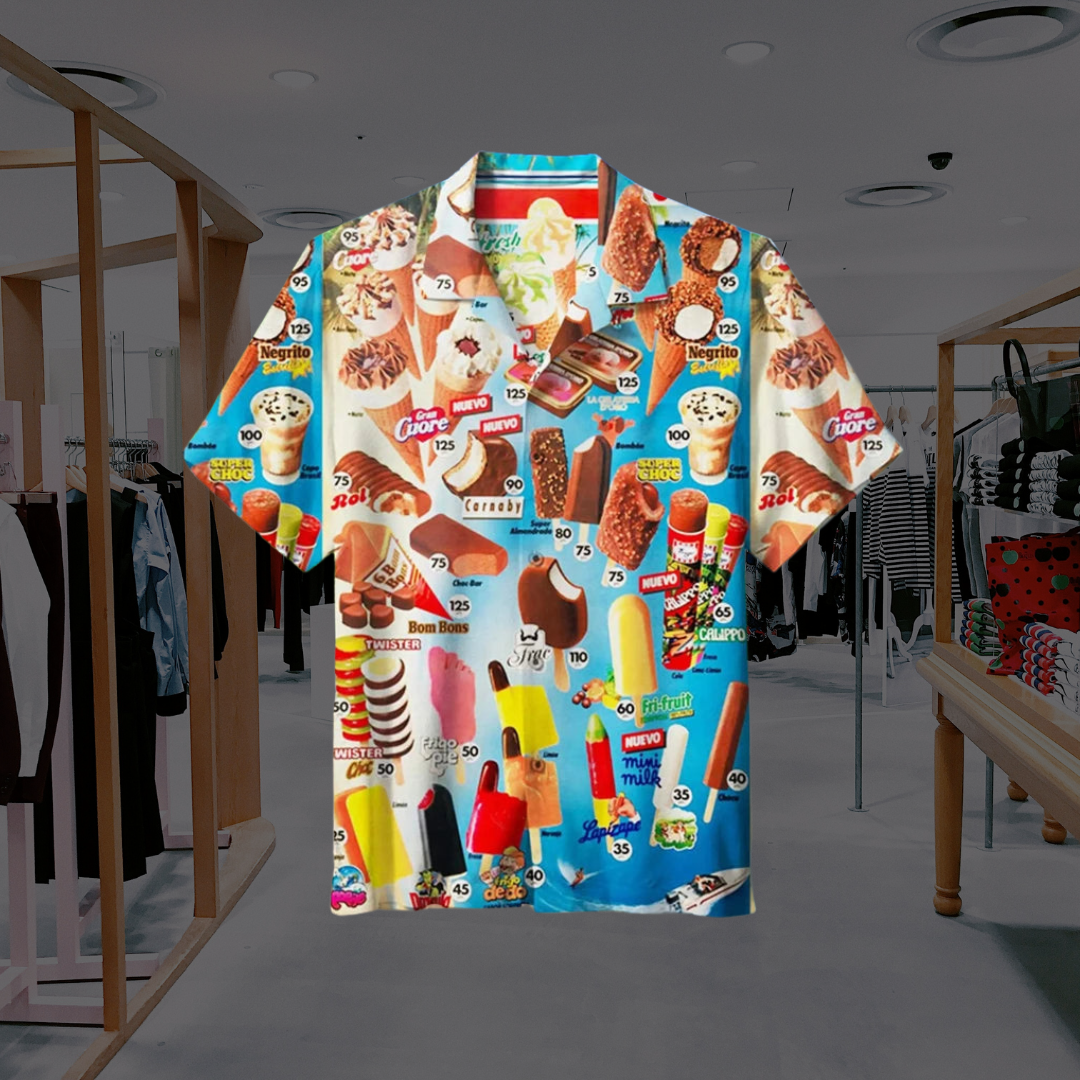 Icy Summer Men's Shirt | Lightweight, Short Sleeve 0