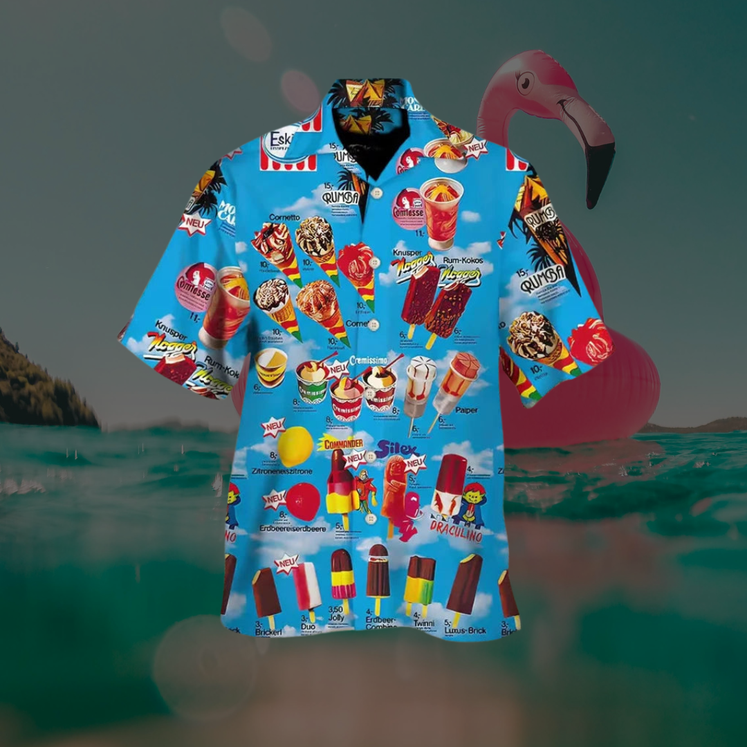 Icy Summer Men's Shirt | Lightweight, Short Sleeve 2