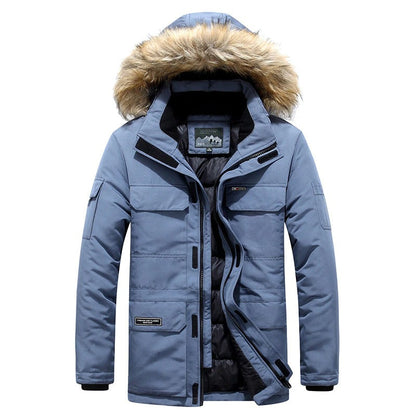Ivo Men's Winter Jacket | Fur Collar, Weather Resistant, Timeless Design 2