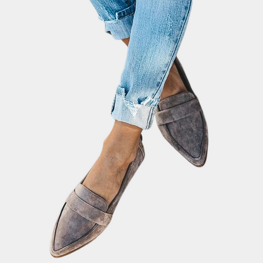 JANELLE | Suede-look Slip-ons for Women 1
