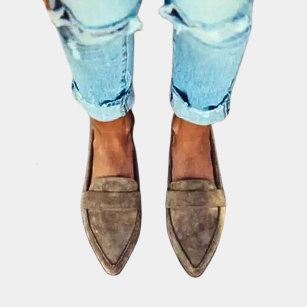 JANELLE | Suede-look Slip-ons for Women 4