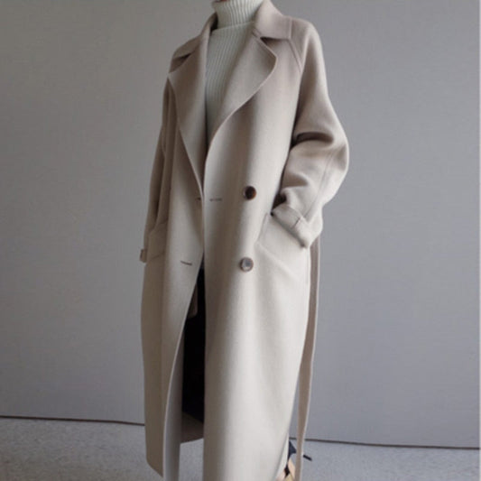 Jade Women's Trench Coat Black | Luxury Tweed, Fitted 0