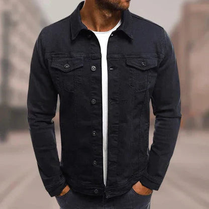 Jasper Men's Denim Jacket | Slim Fit, 100% Cotton, Street Style 3