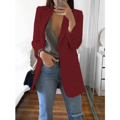 Julianne Women's Blazer | Black, Slim-Fit and Elegant 12