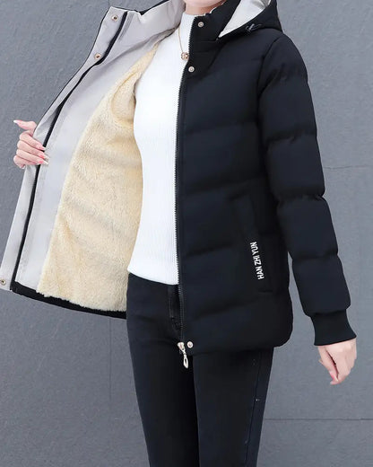 Kara Women's Winter Coat | Warm Hooded, Casual Long Women's Coat 0