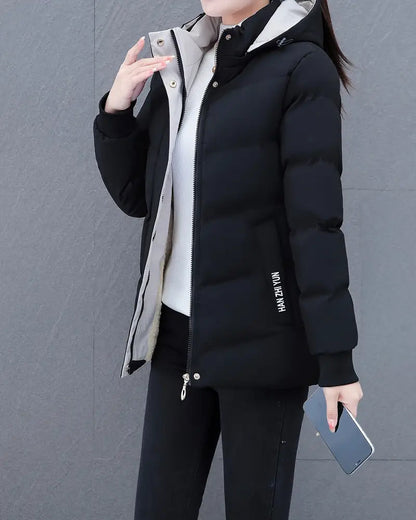 Kara Women's Winter Coat | Warm Hooded, Casual Long Women's Coat 3