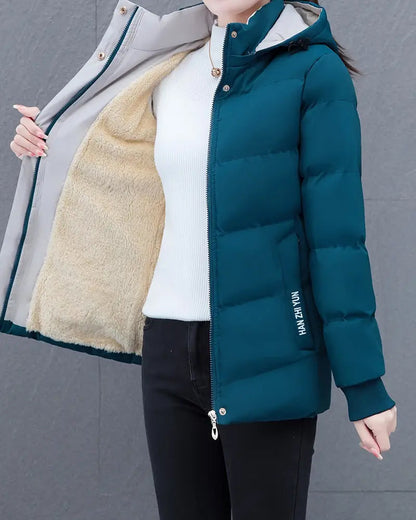 Kara Women's Winter Coat | Warm Hooded, Casual Long Women's Coat 6