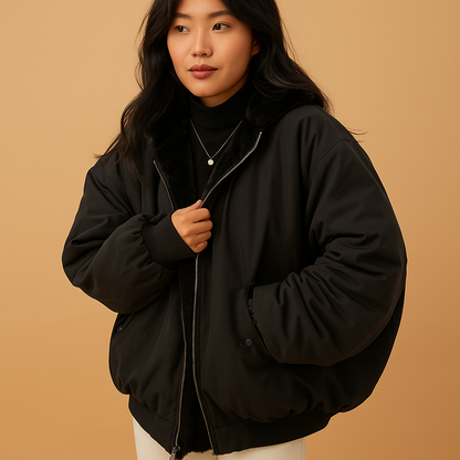 Kira Women's Winter Coat | Warmly Lined with Detachable Hood 2