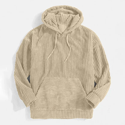 Kora Men’s Hoodie | Oversized Corduroy, Casual Comfort 3