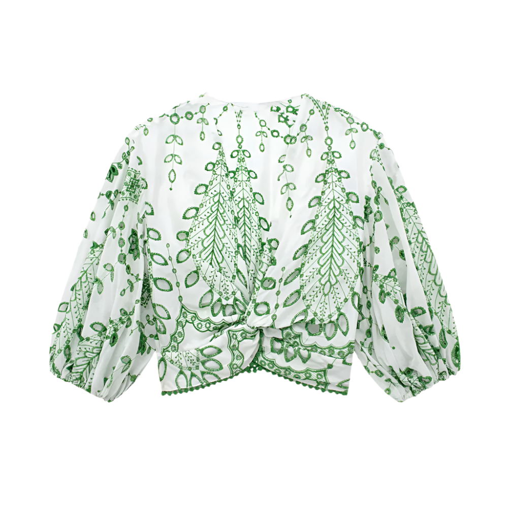 LUMI | Airy co-ord set with embroidered details 2