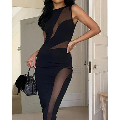 LYSSA | Midi dress with hollow-out details 2