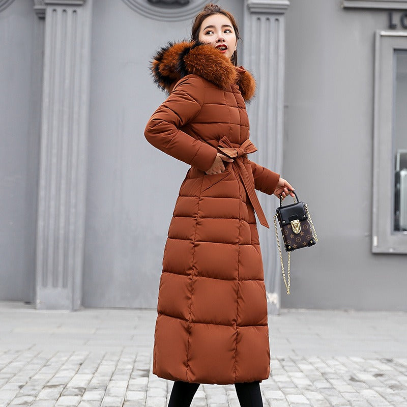 Lana Women's Long Winter Coat | Luxurious Padded, Comfortable 9