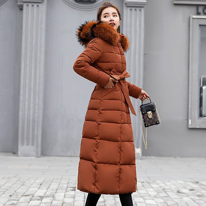 Lana Women's Long Winter Coat | Luxurious Padded, Comfortable 9
