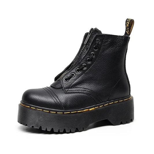 Lara Women's Platform Boots | High-quality PU leather, Comfortable and Stylish 0