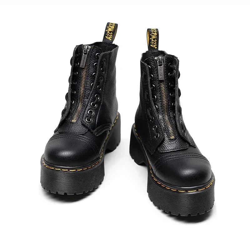 Lara Women's Platform Boots | High-quality PU leather, Comfortable and Stylish 2