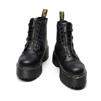 Lara Women's Platform Boots | High-quality PU leather, Comfortable and Stylish 2