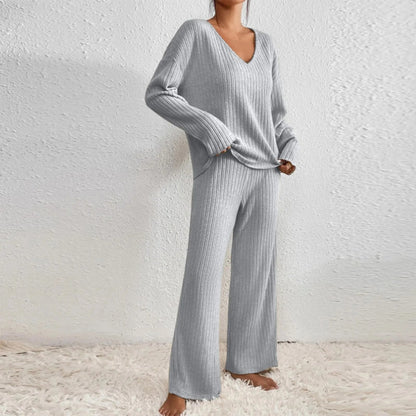 Lena – Stylish Knitted Set with V-neck | Comfort & Elegance 13