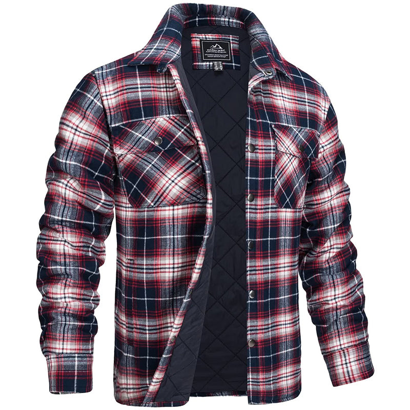 Liam Men's Lumberjack Jacket | Classic Checked Design, Durable Fabric 6