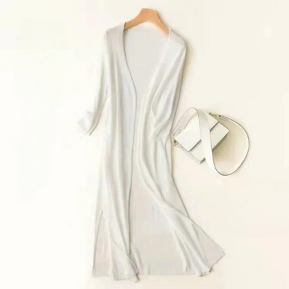 Lightweight Long Women's Cardigan for Stylish and Breathable Comfort – Perfect for Every Season 8