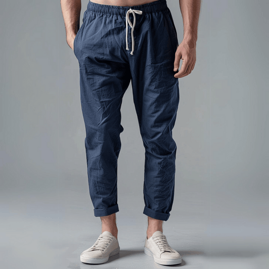 Lina Women's Trousers | Lightweight Linen Blend 0