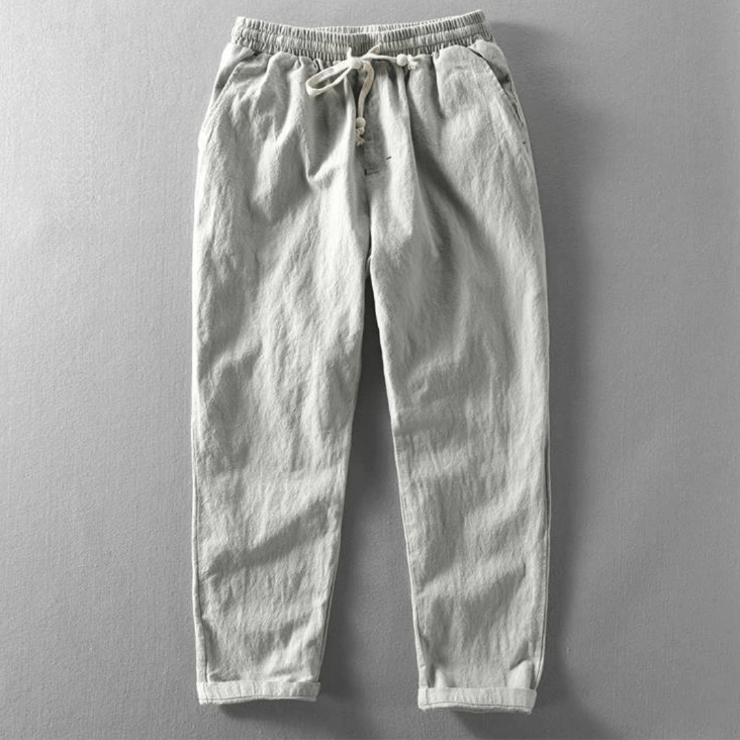 Lina Women's Trousers | Lightweight Linen Blend 3