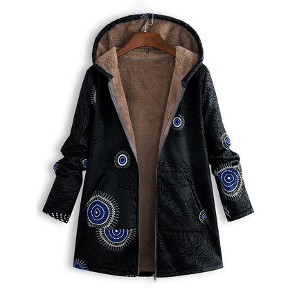 Lina Women's Vintage Coat | Warm Fabric, Elegant Style 6
