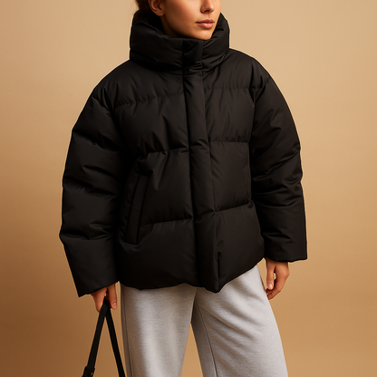 Lina Women's Winter Jacket | Lightweight, Water-repellent Lined 4