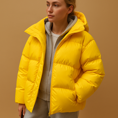 Lina Women's Winter Jacket | Lightweight, Water-repellent Lined 5