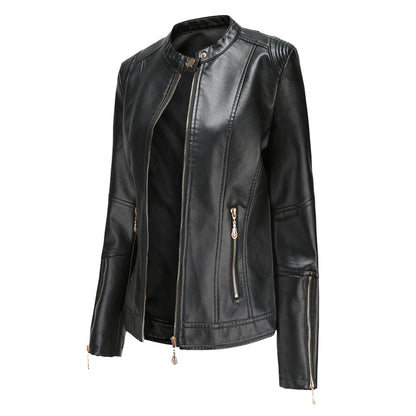 Lotte Ladies' Coat | Chic Collar 0