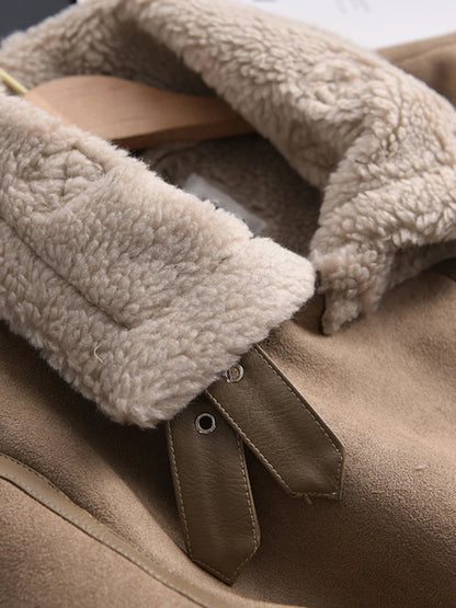 Luna Women's Winter Coat | Suede, Warm and Trendy 3