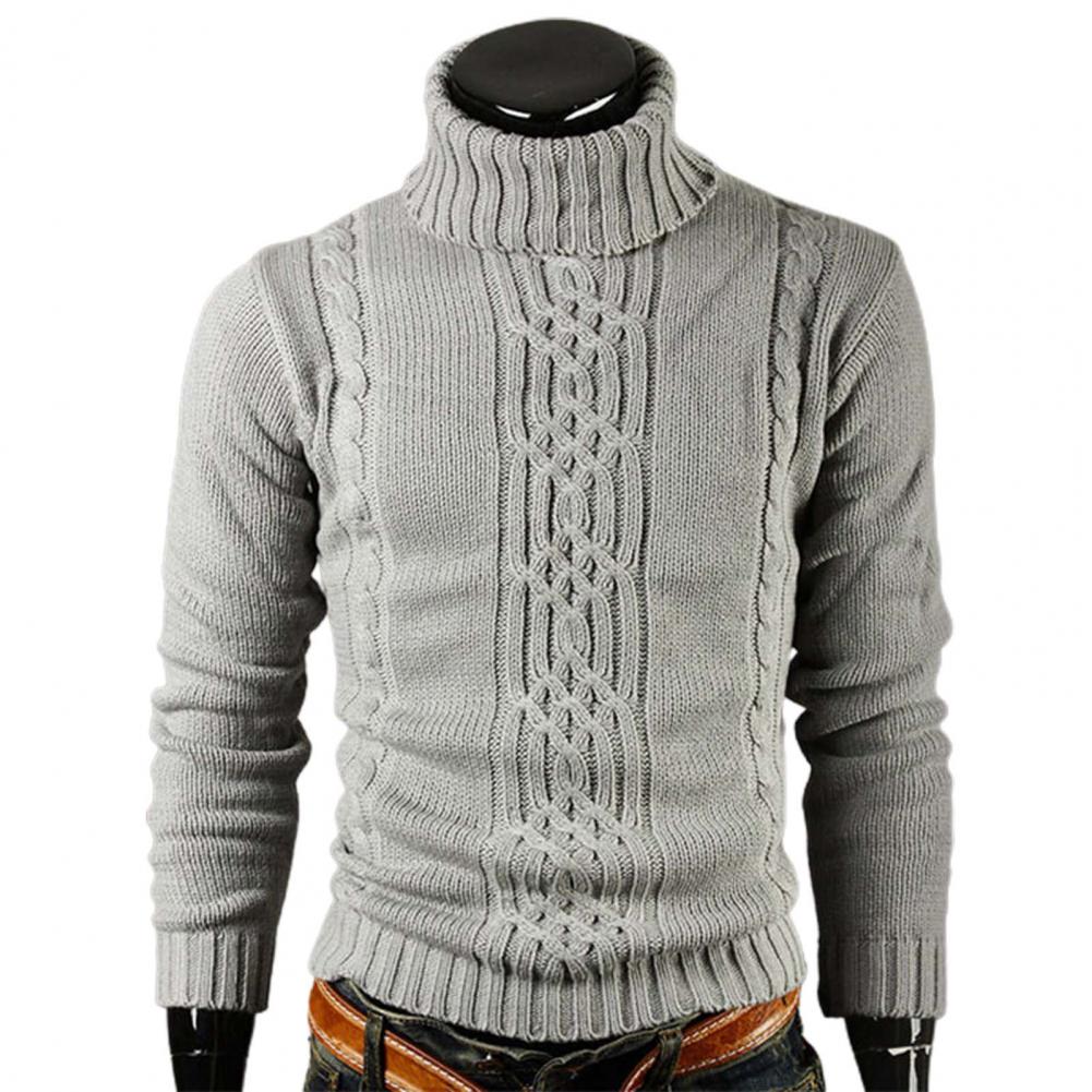Luna men's Sweater | 100% Cotton, Elegant Cable Knit Design 2