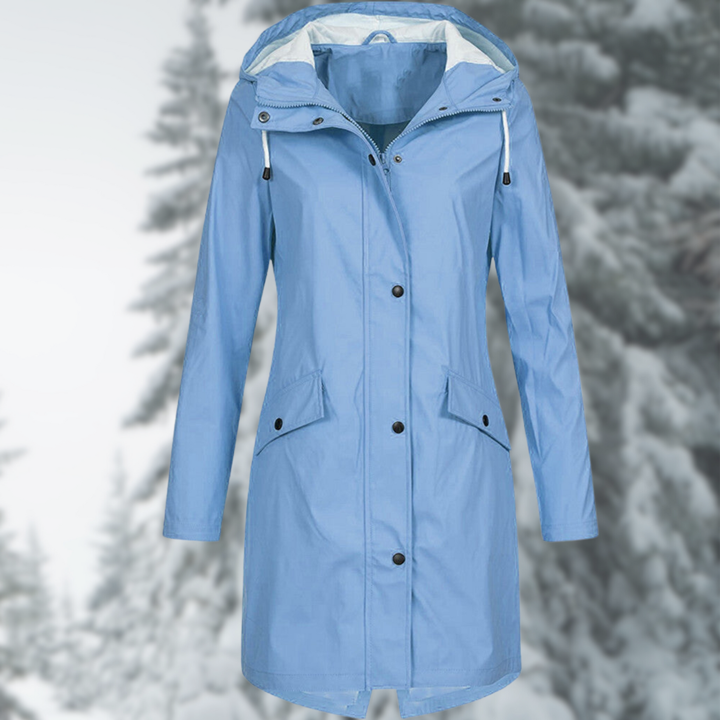 Luxe Waterproof Rain Jacket | Stylish and Functional 3