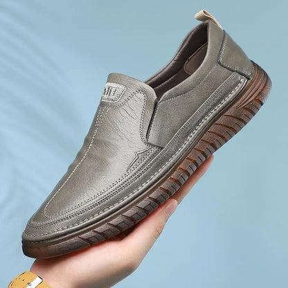 Luxury Loafers Men's Shoes | Handmade, Comfortable PU Leather 5