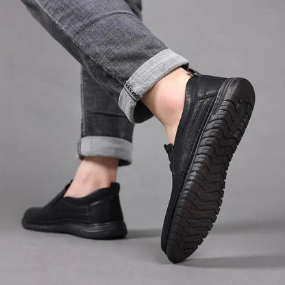Luxury Loafers Men's Shoes | Handmade, Comfortable PU Leather 7