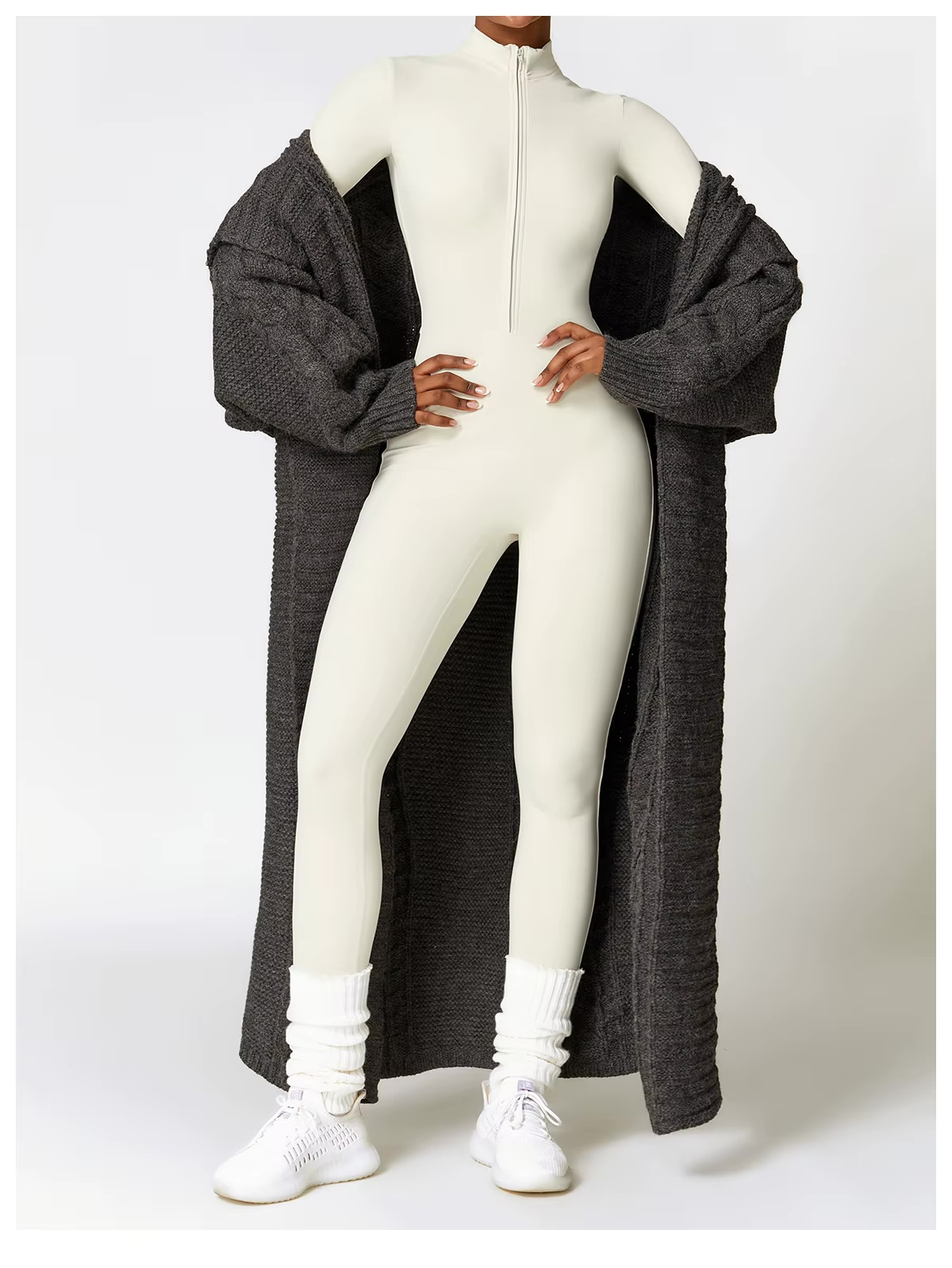 MAËLIS | Warm Winter Jumpsuit with Fleece Lining and Stretch 5