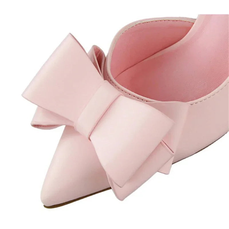 MAELLE | Chic pumps with bow detail and pointed toe 1