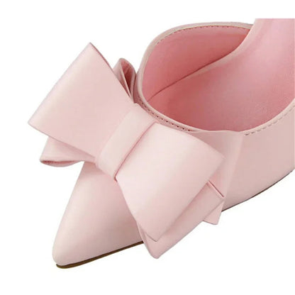 MAELLE | Chic pumps with bow detail and pointed toe 1