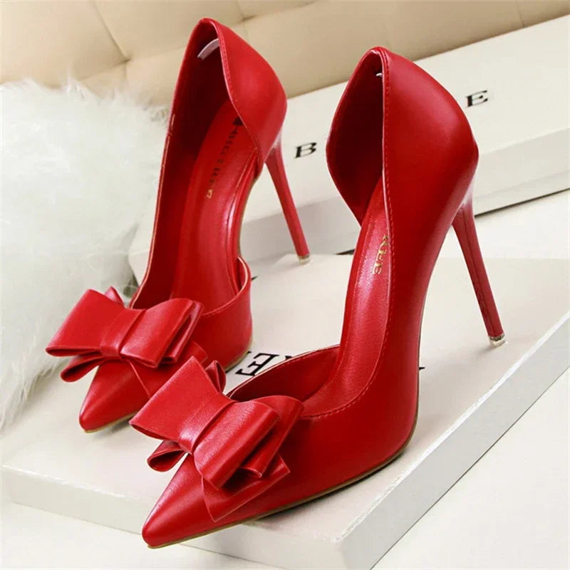 MAELLE | Chic pumps with bow detail and pointed toe 3