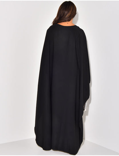MARÉLIA | Cape dress with flowing fit and adjustable waist 2