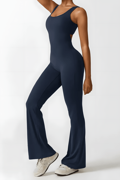 MILARA | Wide-flared elegant jumpsuit 8