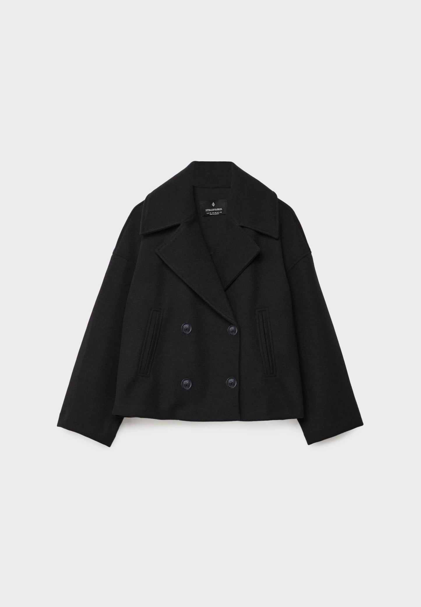 MILENA | Cropped Blazer Jacket with Double Button Fastening 6