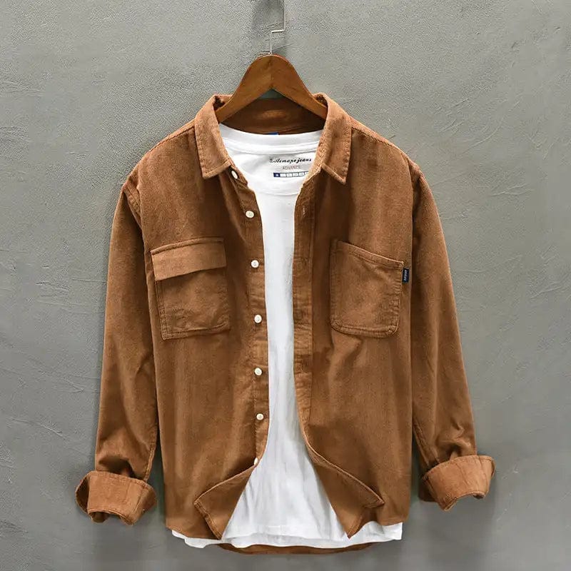 Maverick Men's Casual Shirt | 100% Organic Cotton, Relaxed Fit 0