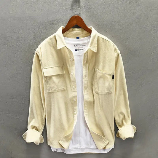 Maverick Men's Casual Shirt | 100% Organic Cotton, Relaxed Fit 1